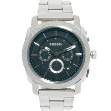 Fossil Machine Stainless Steel Watch FS4776 Silver