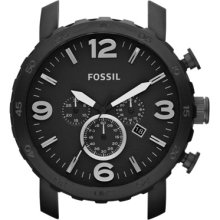 Fossil Nate Stainless Steel Watch Case Black - C241005