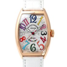 Franck Muller Curvex Color Dreams Pink Gold 7851SCCOLDRM Watch