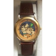 Fred Flintstones Fossil Watch T.V. Television Cartoon Pioneers Lmt Ed