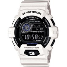 G-Shock 'X-Large - Solar' Digital Watch, 55mm White