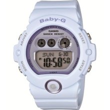 Gee Baby-g Baby Blooming Pastel Pastel Blooming Digital Type Ladies Watch Bg-690