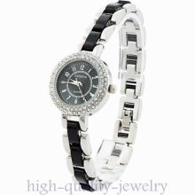 Geneva 18kgp Imports Rhinestone Lady/women/girl Quartz Wrist Watch Fashion Xmas