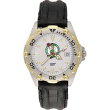 Gents Boston Celtics All Star Watch With Leather Strap