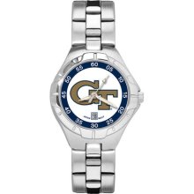 Georgia Tech Yellow Jackets Pro Ii Ladies Bracelet Watch