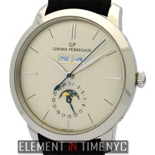 Girard Perregaux 1966 Full Calendar Moonphase Palladium 40mm