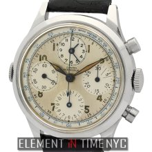 Girard Perregaux Aerocompax Collection Vintage Chronograph Circa 1940's 38mm Pilot's Watch