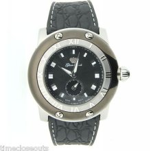 Glam Rock Gr30000 Swiss 45mm Black Silicone Fast Shipping