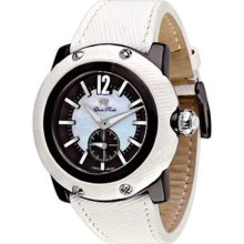 Glam Rock Unisex White Miami Watch