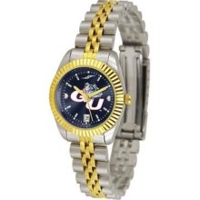 Gonzaga University Bulldogs Ladies Gold Dress Watch