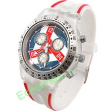 Good Jewelry Women's Sports Watch + Rubber Strap