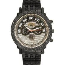 Grand Master 0.15ct 54mm Round Black Case Diamond Watch Gm21-20b