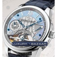 Greubel Forsey Double Tourbillon 30Âº (Platinum/ Silver /Leather)