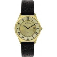 GS08002-10 Rotary Mens Ultra Slim Watch