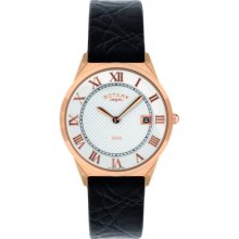 GS08003-01 Rotary Mens Ultra Slim Watch