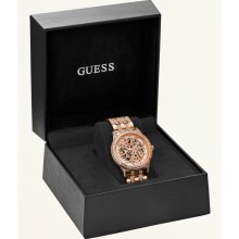 GUESS Elegant Automatic Watch â€“ Rose Gold