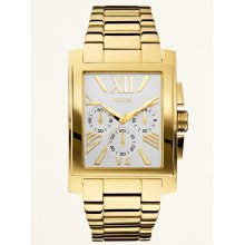 GUESS Gold-Tone Classic Dress Watch