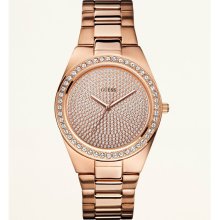 GUESS Sporty Radiance Watch - Rose Gold