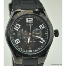 Guess Watch Men Steel Black Multifunction