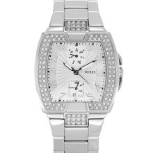 Guess Women Silvertone Bracelet Watch U12556l1