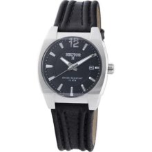 Hector H France Men's 'Fashion' Leather Strap Watch 665083 ...