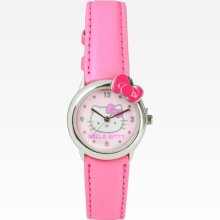 Hello Kitty Kids Die-Cut Analog Wristwatch: Face