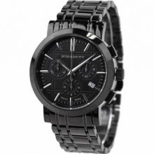 Heritage Black Stainless Steel Case And Bracelet Chronograph Black Dia