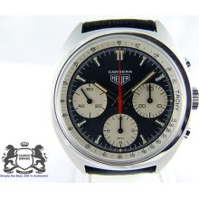 Heuer Carrera 1153 Hand-wind Chronograph - Valjoux 7736 - Schaltkulisse(g240)