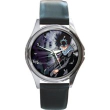 Hiei Black Dragon Fire Apparition Yu Yu Hakusho Anime Leather Watch wristwatch