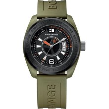 Hugo Boss Boss Orange Green Rubber Mens Watch 1512544