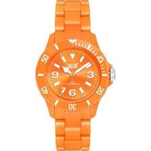 Ice CF-OE-B-P-10 Classic Fluo Orange Dial Plastic Link Bracelet ...