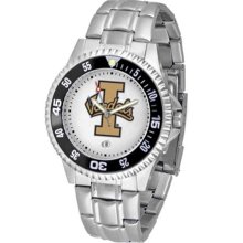 Idaho Vandals UI Mens Steel Bandwrist Watch