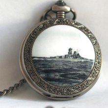 Ijn Yamato World War Two Ww2 History Pocket Watch Wc2