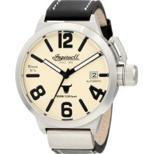 Ingersoll In8900scr Bison No. 06 Cream Dial Stainless Automatic Watch