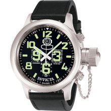 Invicta 7000 Men Watch Black Band Stainless Steel Case