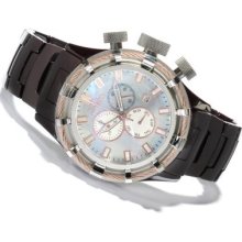 Invicta Men's Bolt Sport Quartz Mother-of-Pearl Ceramic Bracelet Watch w/ 20-Slot Watch Box B