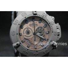 Invicta Mens Subaqua Noma Iii Shot Blast Chronograph Steel Bracelet Watch 0961