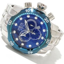 Invicta Reserve Men's Venom Swiss Made Quartz Chronograph Stainless Steel Bracelet Watch BLUE