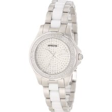 Invicta Women's Angel Diamond Pave Dial Stainless Steel Watch 1782