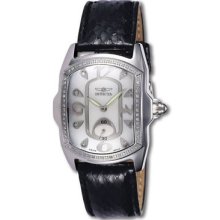 Invicta Womens Swiss Movt Lupah Mother Of Pearl Diamond Watch Model 2333