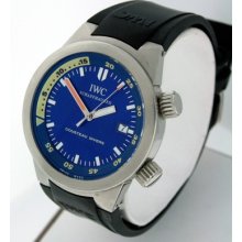 Iwc Cousteau Divers Limited Edition Rare Men's 42mm Stainless Steel Watch.