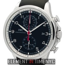 IWC Portuguese Collection Yacht Club Chronograph Black Dial