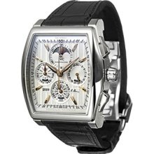 IWC Watches Da Vinci White Dial Leather Crocodile Men's Automatic Chro