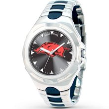 Jared Menâ€™s Razorbacks Watch University of Arkansas Stainless Steel- Men's Watches