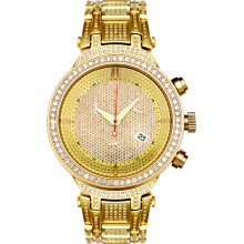 Joe Rodeo Master 5.20ct Diamond Gold Men's Watch JJM18