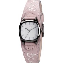 Kahuna Kls-0195l Ladies Pink Floral Watch