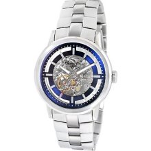 Kenneth Cole Clear Blue Automatic Mens Watch Kc9084 Low Inter Shipping