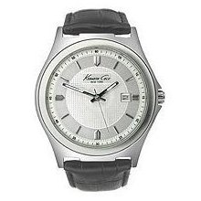 Kenneth Cole Kc1478 Leather Band Men's Watch