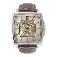 Kenneth Cole Men's Automatic Leather Strap watch #KC1571