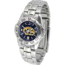 Kent State University Ladies Stainless Steel Dress Watch